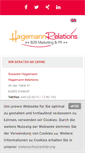 Mobile Screenshot of hagemann-relations.com